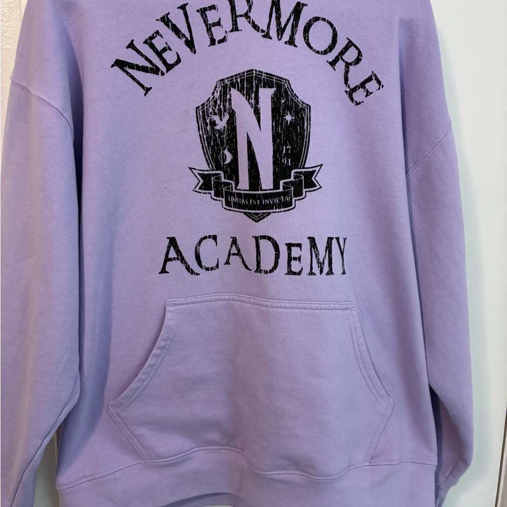Nevermore Academy Purple Hoodie